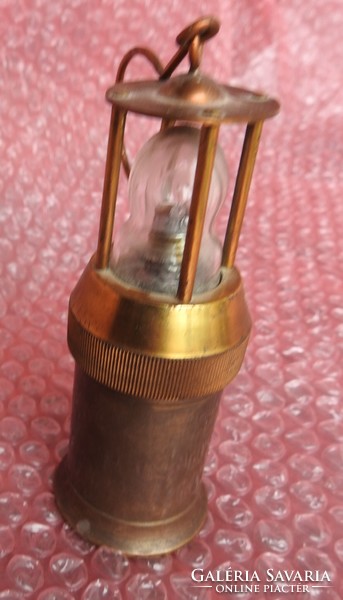 Copper miner's lamp Nógrád coal mines - miner's lamp