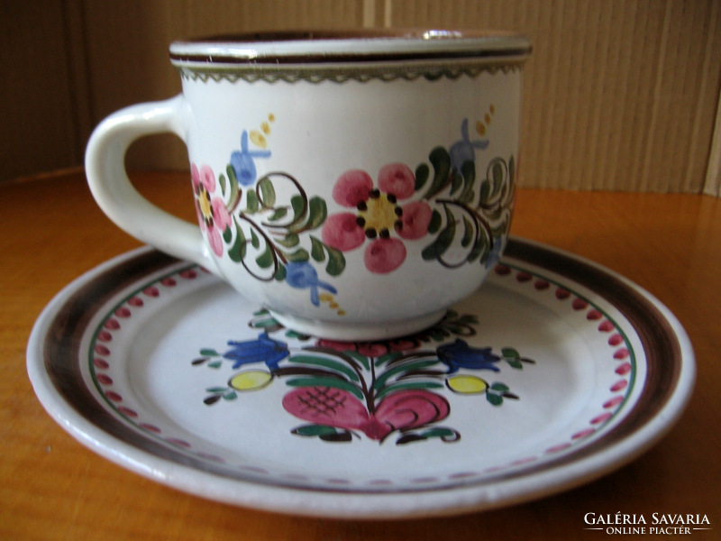 Stoob austria large cup and plate, tea and coffee set