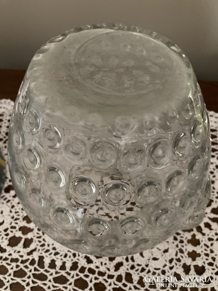 Large glass jug with a cam