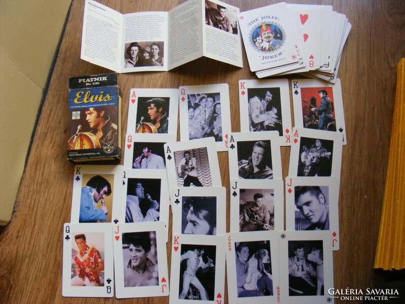 Elvis presley king of rock - piatnik french card
