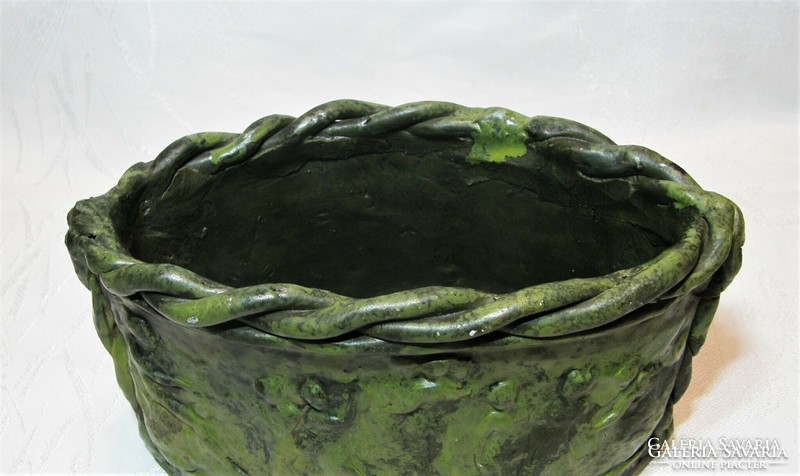 Rare carpentry Valeria ceramic bowl