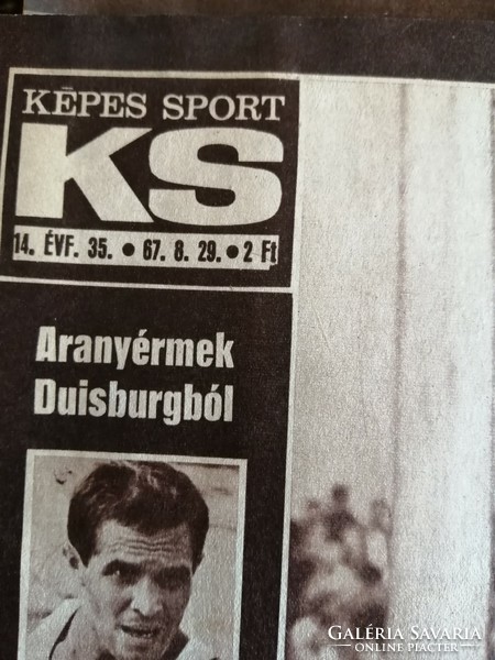 Képes Sport újság, magazinok 1967-ből 9 szám!