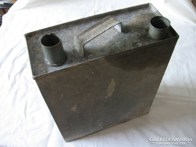 Antique kerosene tin can