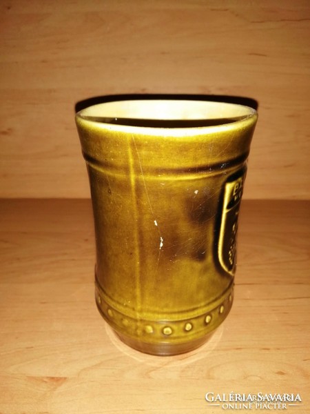Granite beer mug with Balatonsmenese inscription 14 cm (23/d)