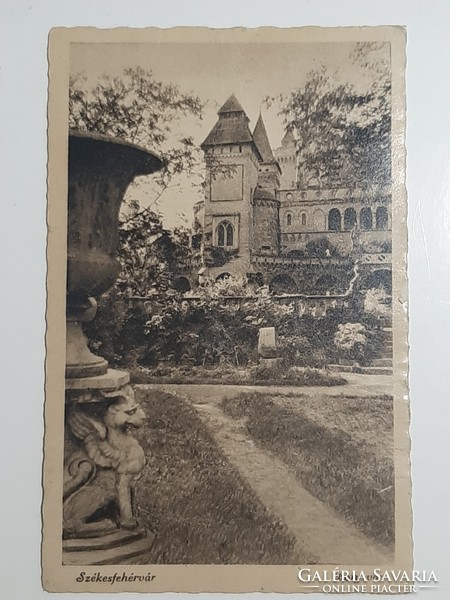 Székesfehérvár képeslap 1951 Bory vár