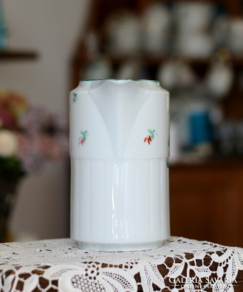 Antique elbogen, hand painted, beautiful, porcelain pourer, large size