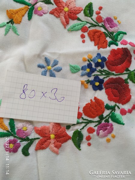 Embroidered tablecloth, needlework for sale!
