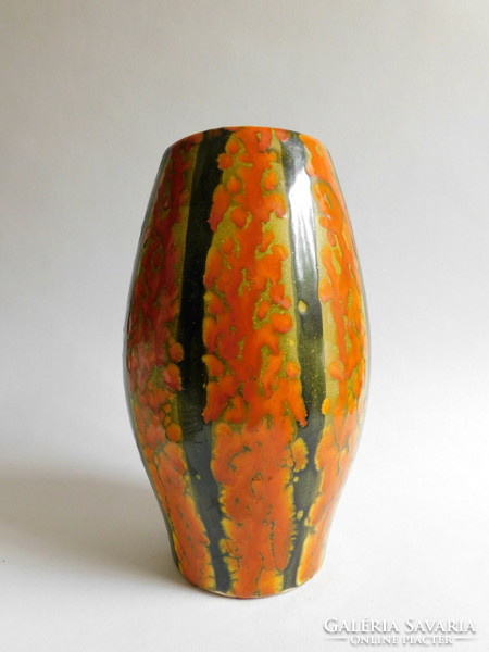 Retro ceramic craftsman vase - Peter Francis