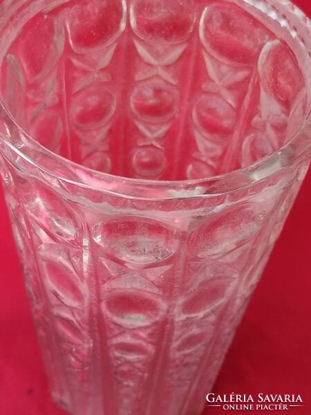 Retro large glass vase, home decoration flower vase, special crystal vase, large decorative flower holder