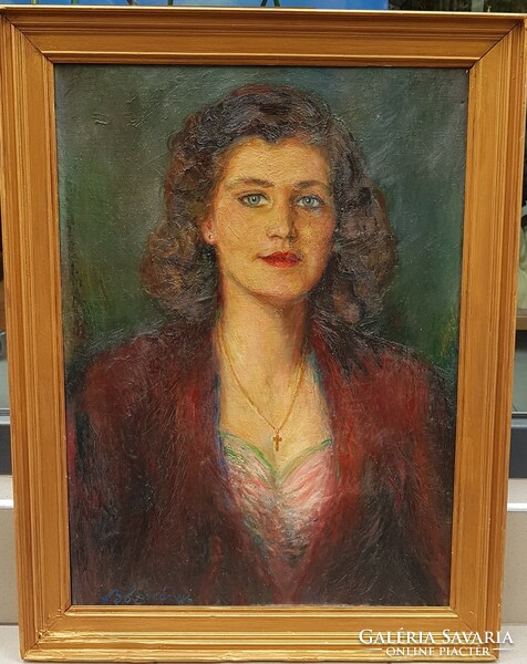 Ferenc Bolmányi (1904-1990): female portrait