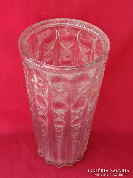 Retro large glass vase, home decoration flower vase, special crystal vase, large decorative flower holder