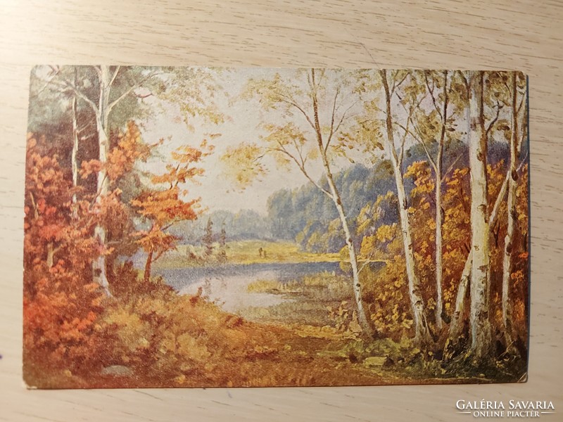 Monopol képeslap Ausztriából 1920-40-es évekből posta-tiszta 288