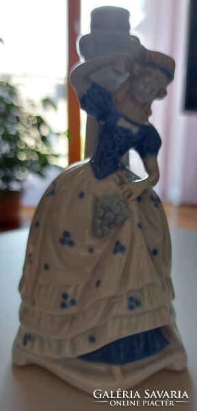 Antique German wkc porcelain candle holder