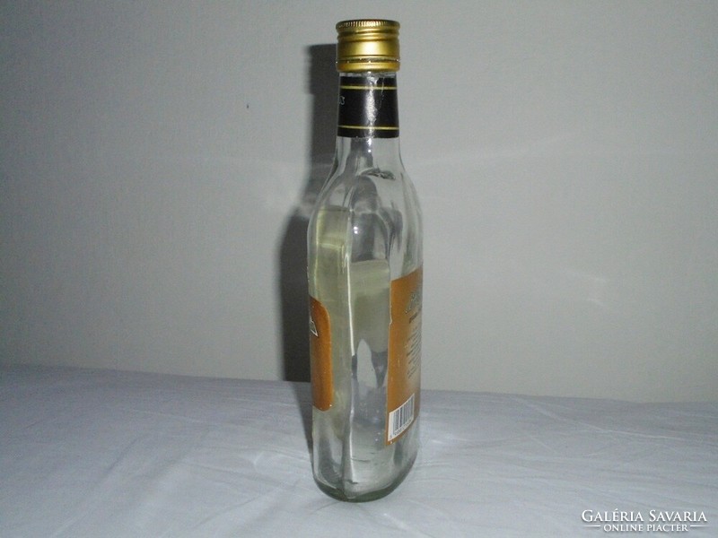 Retro fruttasol pineapple fruit liqueur wine glass bottle - Kiskunhalas state farm - 1980s