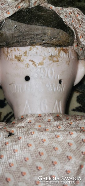 Meseszép Armand Marseille porcelánfejű baba