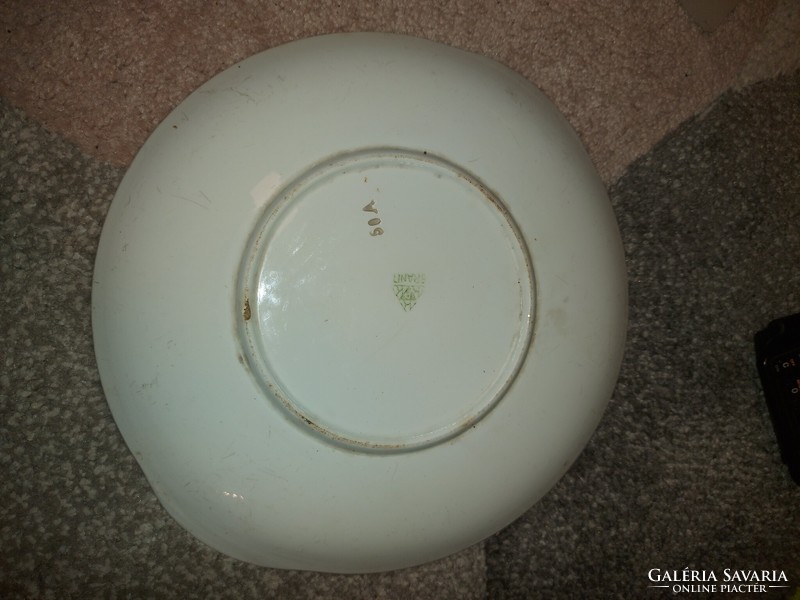 Old granite bowl, diameter 26/28 cm