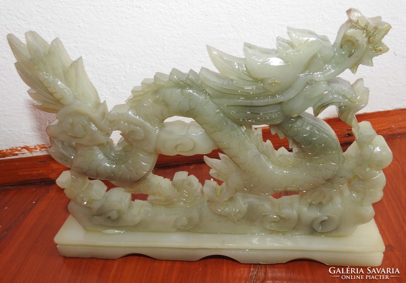 Jade Dragon Statue - Jade Statue