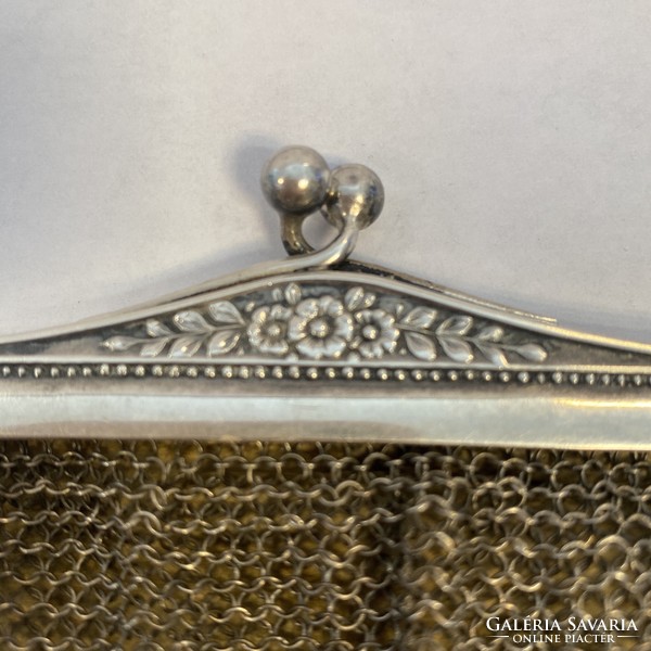Beautiful antique silver theater bag