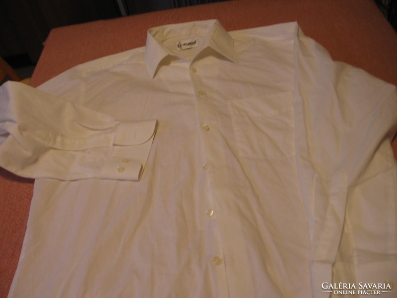 Walbusch extraglatt bügelfrei, white shirt for Bocskai as well
