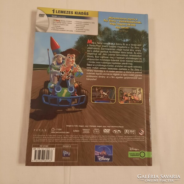 Toy Story Játékháború   DVD és könyv egyben     Disney-Pixar Klasszikusok  2013