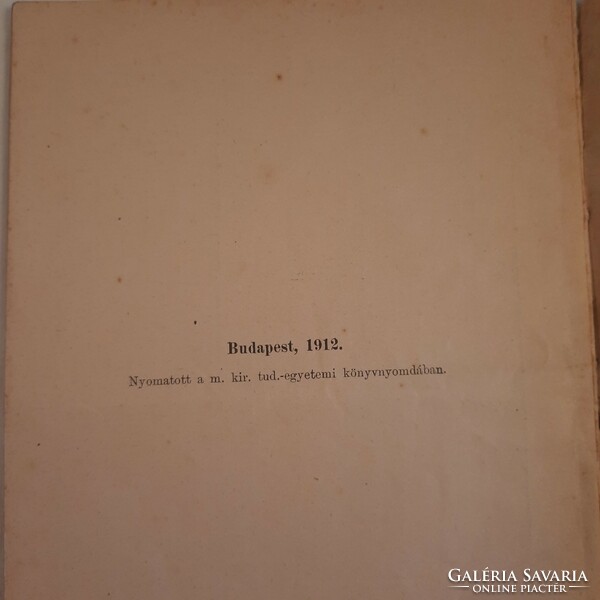 Az Országos Tanítói Nyugdíj-és Gyámalapot illető járulékok befizetését igazoló könyvecske 1912.