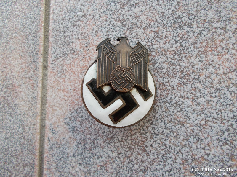 WW2,Német nagyon ritká  jelvény,jelzett