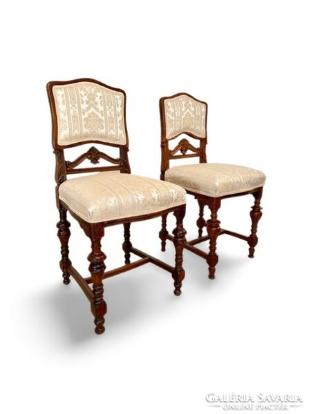Bécsi barokk restaurált 2 db szék