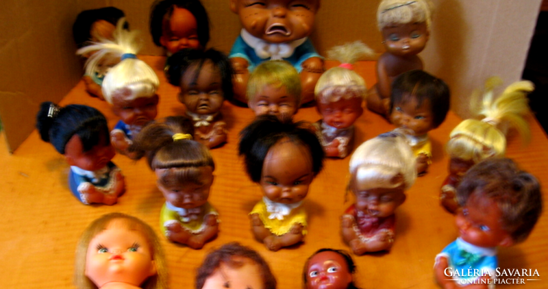 Retro gyűjtői, Moody cutie, Emotion dolls, Japan, Hong Kong, Anekona Hawai babák , kis méret