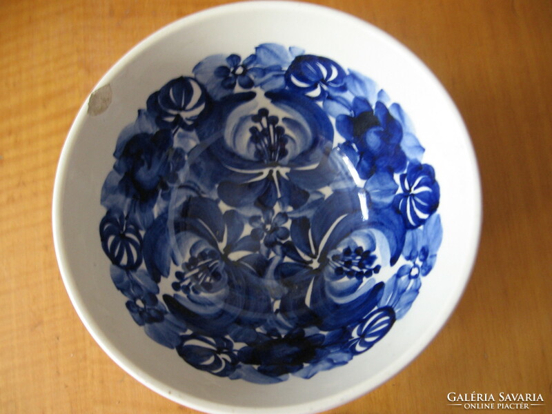Retro wloclawek Polish hand painted bowl