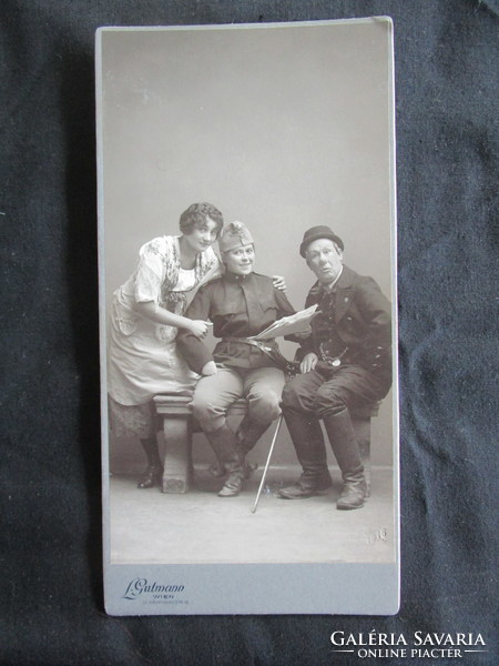 Approx. 1890 Photo photography photo studio marked hardback o - Hungarian monarchy portrait