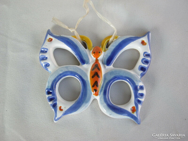Retro craftsman wall ceramic butterfly butterfly