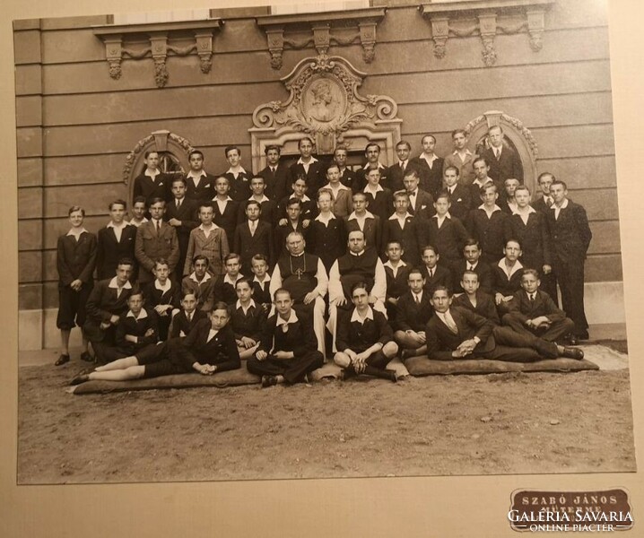 Antik iskolai osztálykép fotográfia 1931 7db