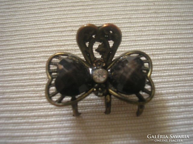 N4 gaga or amber also mourning jewelry, filigree jewelry with gemstone rarity