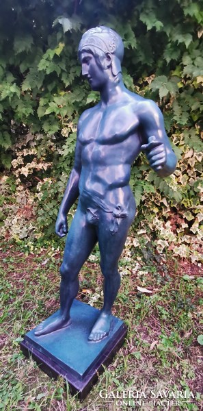 "Arész" mitológia bronz szobor - nagyméretű műalkotás