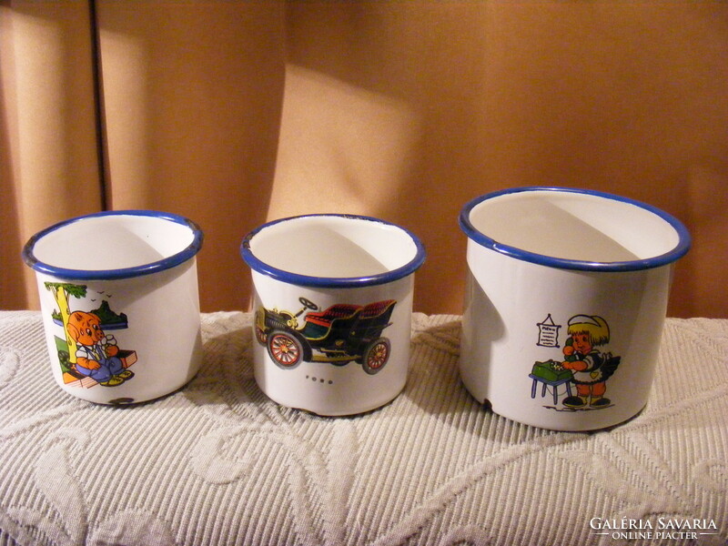 3 Bonyhád mugs