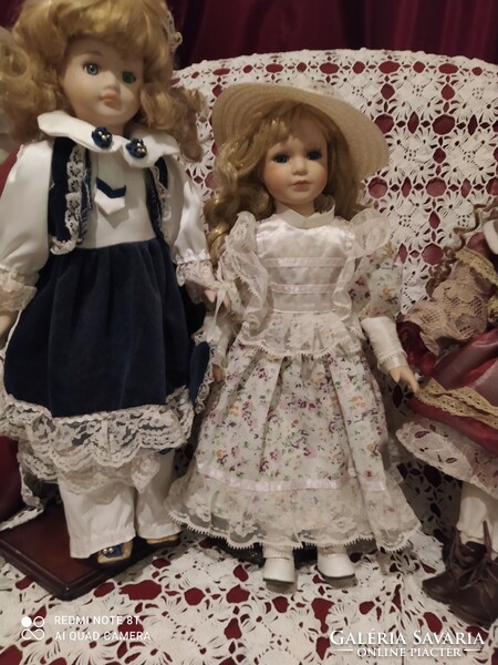 Porcelain dolls for sale (in ancient clothes)