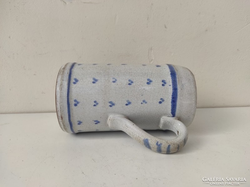 Antik delfti porcelán konyhai eszköz literes korsó Delft 18-19. század 5900