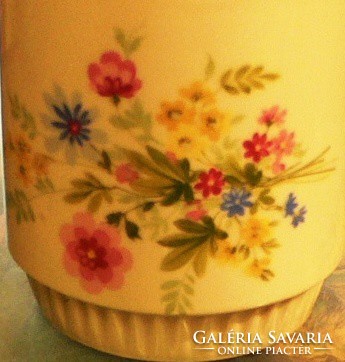 Zsolnay floral skirt mug