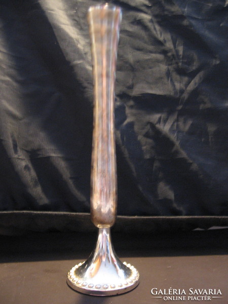 Retro wmf ikora slim silver-plated vase