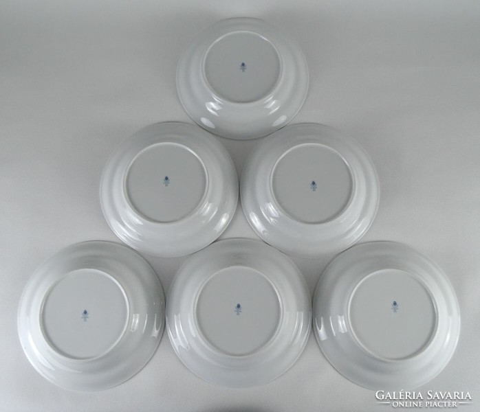 1K666 Hollóházi porcelán étkészlet tányér készlet 6 darab
