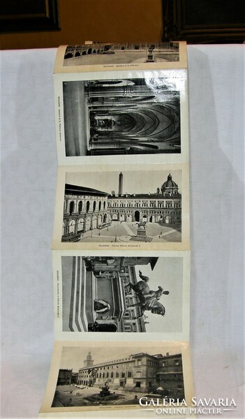 Ricordo di Bologna - Régi Bolonyai emlék 32 db kép kemény kötésben