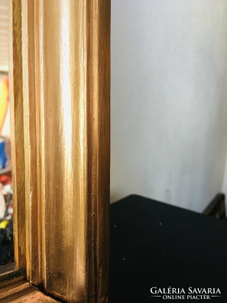 Ramás gold framed mirror