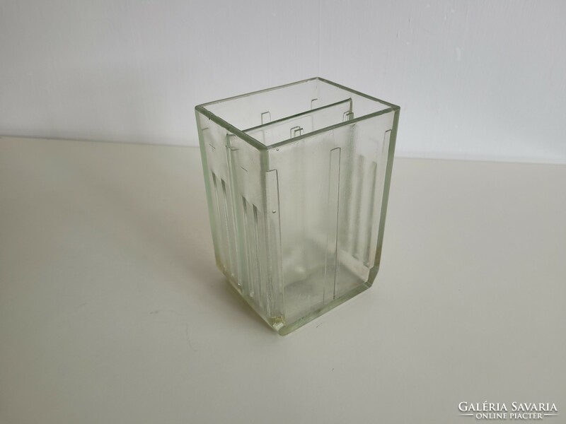 Old greenhouse glass battery glass cover
