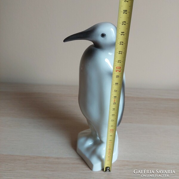 Retro Hollóházi pingvin figura