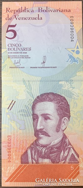 Venezuela 5 bolivares