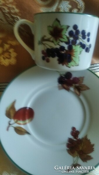 Cup of tea with fruit