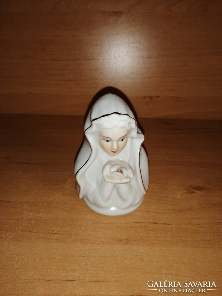 Virgin Mary porcelain figurine favor object 8 cm high (po-1)
