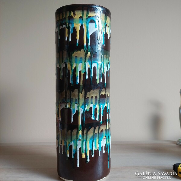 Péter Ferenc ceramic vase 38 cm