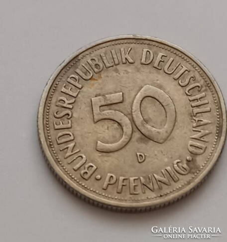 Német (NSZK) pfennigek 1950. évből (5,50)