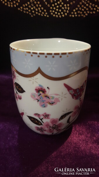 Madaras porcelán csésze, bögre (L2652)